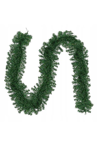Springos Ghirlandă de Crăciun artificială, 3m, cu aspect de verde natural, fr...