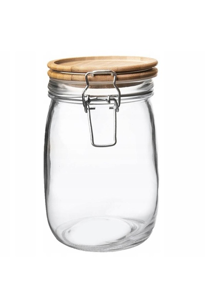 Orion Borcan de sticlă patentat cu închidere cu clemă 1.1L