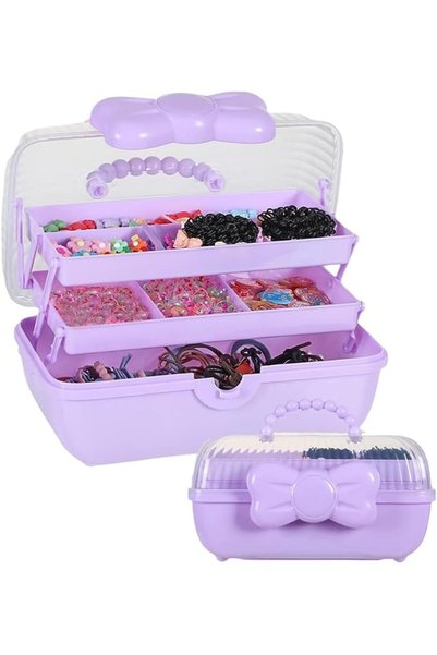 Huniupore Hair Accessories Organizer for Girls Headbands, Clips, Ties Baby Gi...