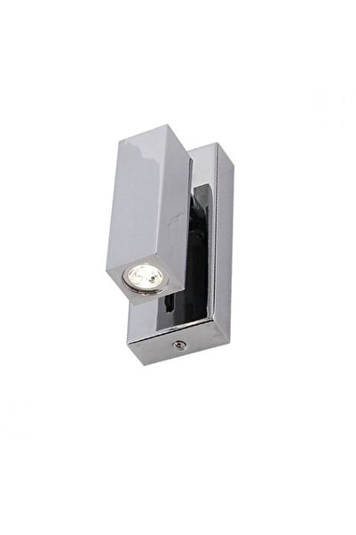 AZzardo Aplică de perete argintie cu LED integrat 3 W