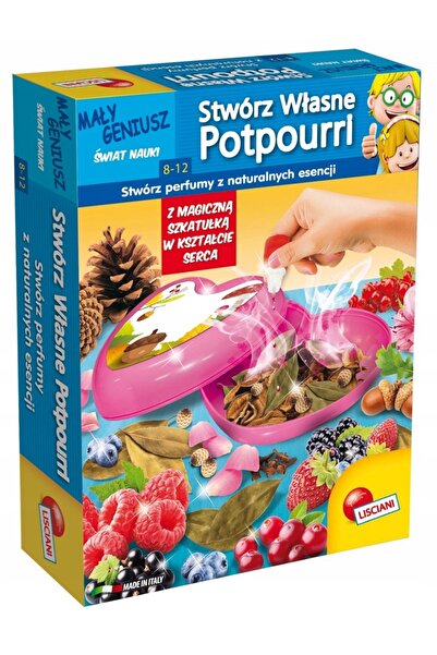 Lisciani Trusă științifică Micul Geniu. Creează-ți propriul potpourri