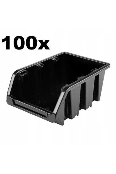 Prosperplast 100x Cutie de depozitare 160x230x120 mm pentru atelier/garaj
