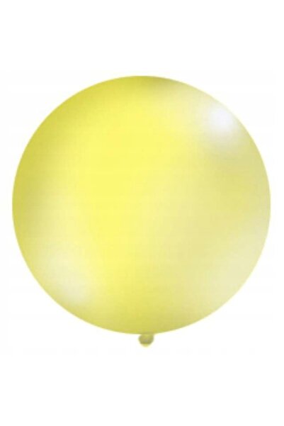 Partydeco Balon gigant GIGANT, 1 metru, GALBEN, 100 cm
