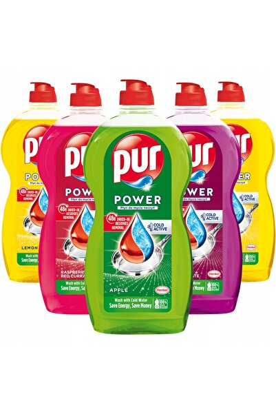 Puralia Pur Detergent lichid de vase MIX 1,2l x5