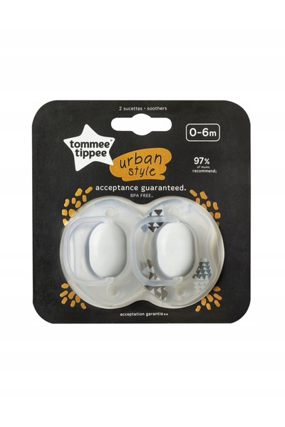 tommee tippee Tetina ortodontică Tommee Tipee. silicon simetric 0 +
