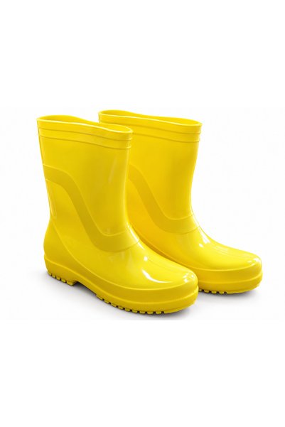 fafatara Yellow Waterproof Boots