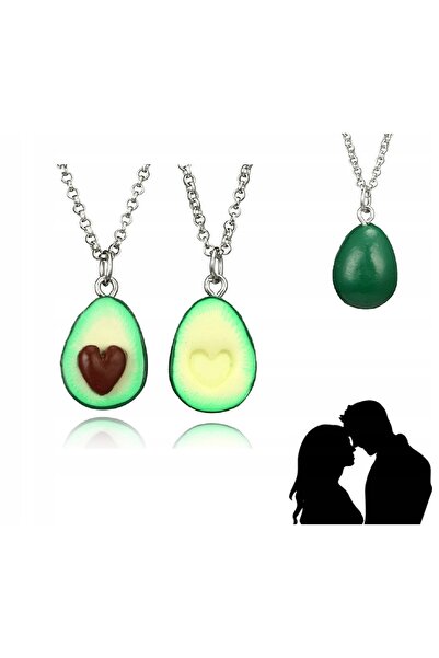 NO BRAND 2x Colier pentru prieteni, set asortat cu avocado