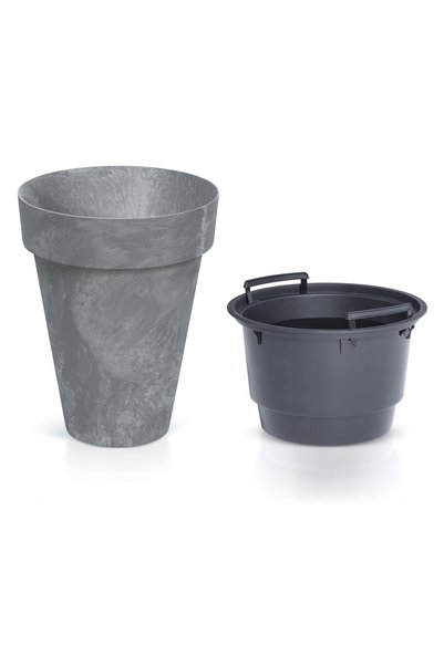 Prosperplast CUB SUBȚIRE OALĂ CERAMICĂ MARANGO BETON