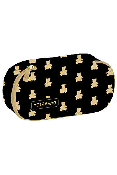 Astrabag Penar rigid cu ursuleți aurii pentru fete