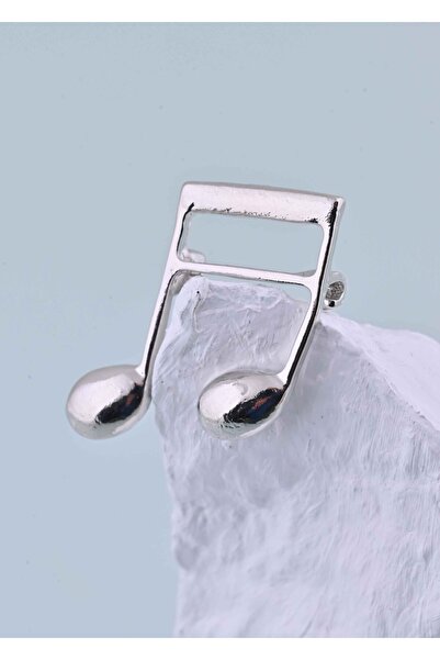 Silver Nota Figürlü Broş