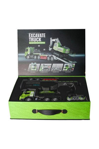 TOYFEST Remote controlled metal truck with bag
