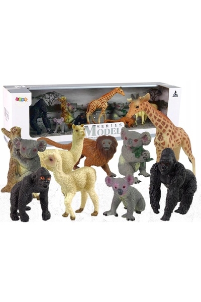 LeanToys Set de figurine - Africa. Animale sălbatice