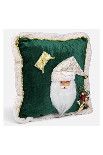 OEM Pernă Decorativa de Crăciun Verde cu Mos Crăciun 40x40cm – adaugi instant...