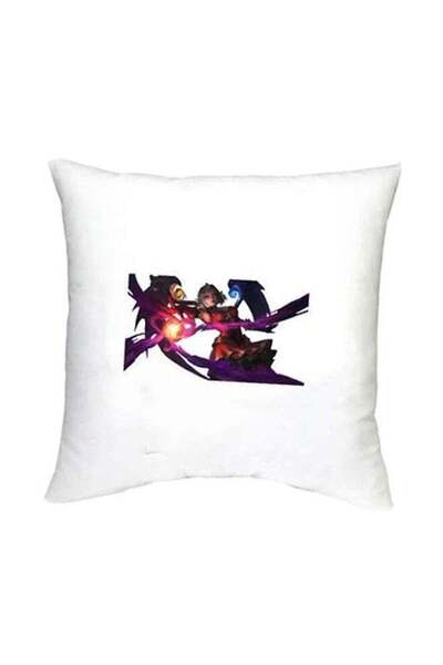 Generic Mobile Legends Printed Decorative Cushion White/Purple/Pink 16x16inch