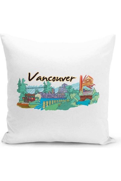 Generic Vancouver Design Decorative Pillow Multicolour