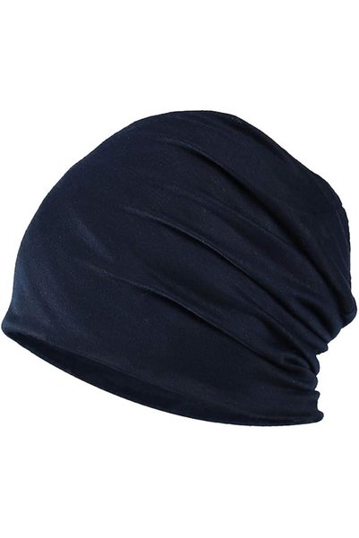 GENERAL Slouchy Beanie Hat - Chemo Cancer Cotton Head Hat Sleep Cap Turban He...