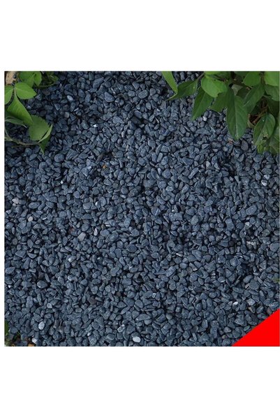 Generic 3kg Natural River Rock Pebbles - Versatile Black Decorative Stones fo...