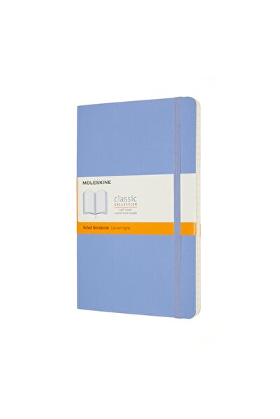Moleskine Caiet Clasic L 13x21 linii Hortensia
