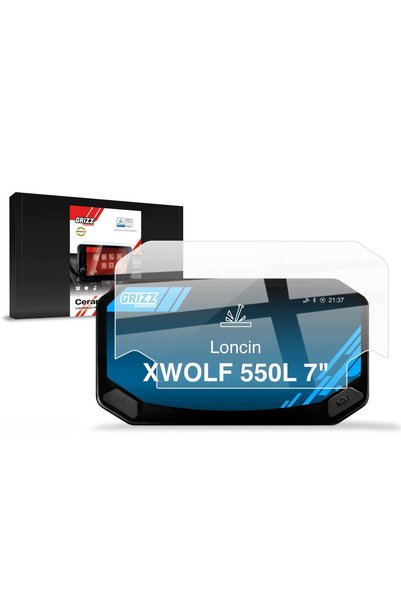 GrizzProtector Folie anti-zgârieturi pentru Loncin XWOLF 550L 5 " (2025-2026)