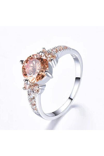 NO BRAND INEL DE ARGINT RING BRILLIANT GODDESS - ROZ MĂRIMEA 16