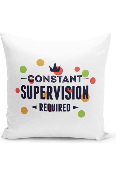 Generic Constant Supervision Design Decorative Pillow Multicolour
