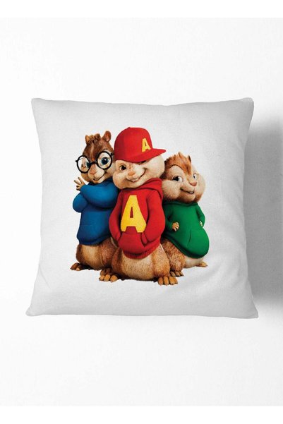 Generic Decorative Cushion Alvin And Chipmunk Team Couch Cushion
