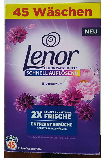 lenor Color Blütentraum Detergent pudră Floral Sen 45 bucăți 2,475 kg Germania