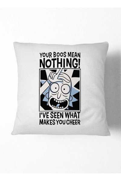 Generic Decorative Cushion Rick And Morty Quote Couch Cushion