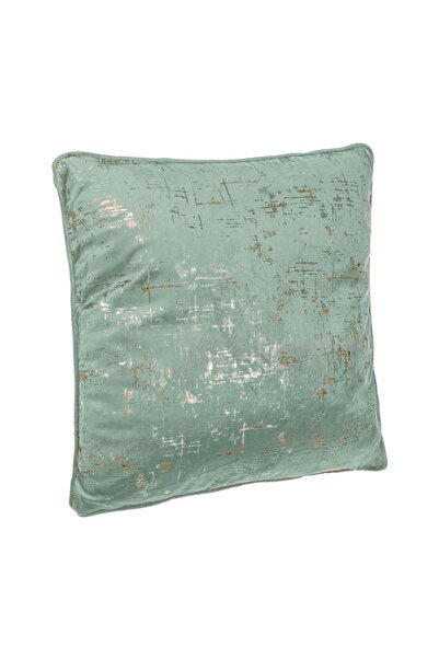 OEM Pernă Decorativa de Iarna verde mentă Velvet Model cu Folie Aurie 45x45cm...