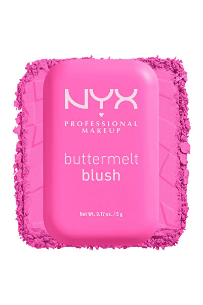 NYX Professional Makeup بودرة أحمر خدود NYX Buttermelt – عالية التصبغ بلمسة نهائية مطفية ولامعة (7 ألوان) - ناعمة كالزبدة / 5 جرام