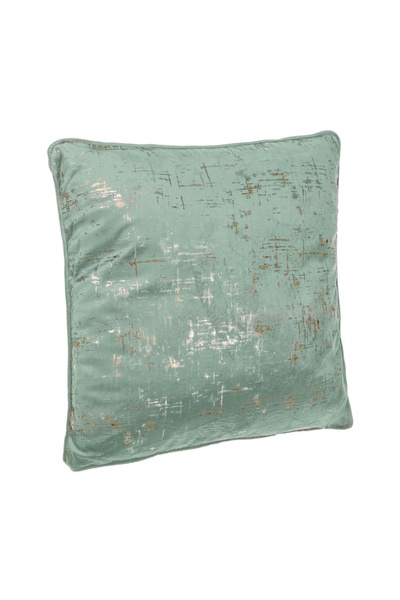OEM Pernă Decorativa de Iarna verde mentă Velvet Model cu Folie Aurie 45x45cm...