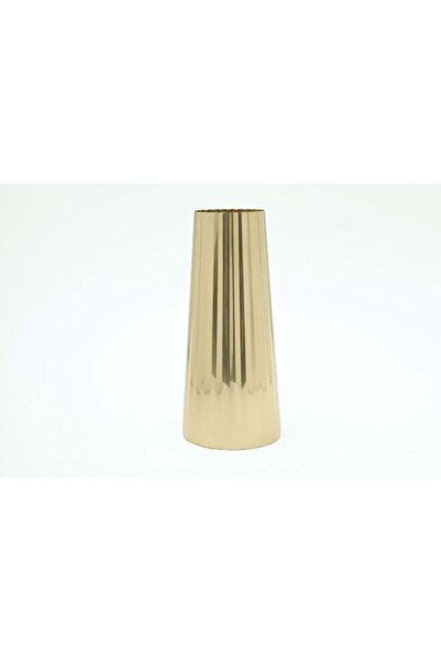 Generic Bijou Steel Vase 13x13x29cm-Gold - 112BIX9900014