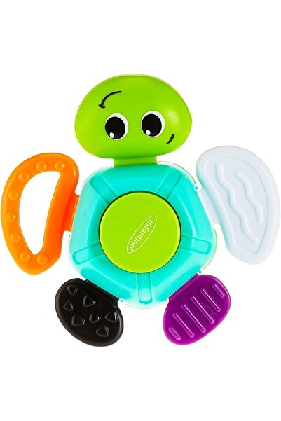 Infantino Turtle Rattle Baby Rattling Toy, Turtle Baby Rattle, 216279, Large ...