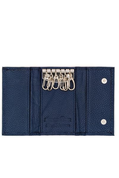 John ashford Ashford Ridge Real Leather Key Case Holder Card Wallet in 6 Colo...