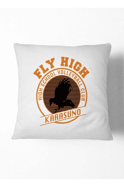 Generic Haikyuu Jar Haikyuu!! Couch Cushion Karasuno High School Decorative C...