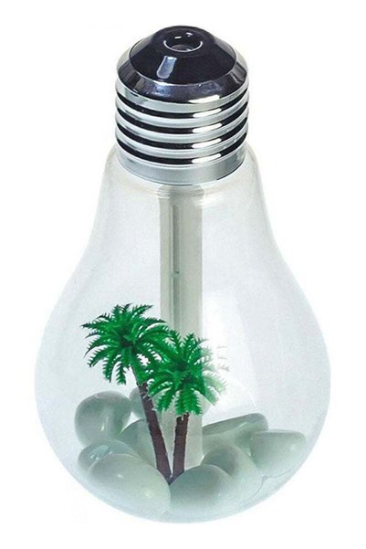 Generic 400Ml Bulb Humidifier 10 And Hours Use Colorful Usb Mini Desktop Led ...