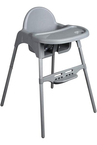 GENERAL Classic High Chair for Babies with Tray and Safety Harness for Kids P...