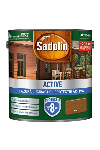 Sadolin Glossy glaze SADOLIN, 5L, walnut