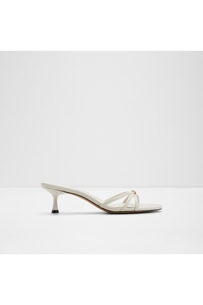 Aldo Madalyn Ladies White Heeled Sandals