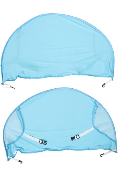 Hohopeti 2pcs Stroller Sun Shade Canopy Uv Cover for Outdoor Use Rain and for...