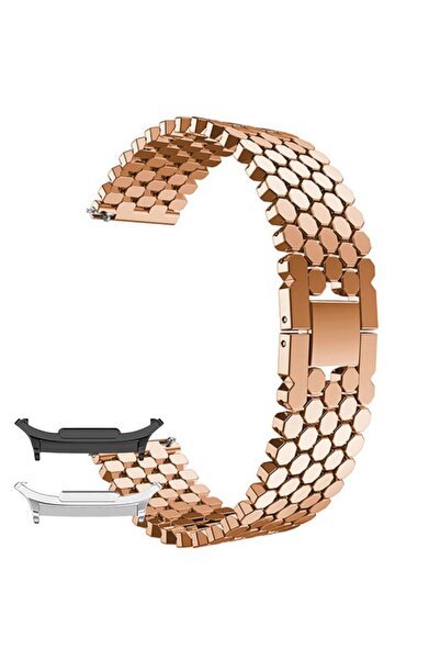 VD VERY DREAM Metal strap compatible with Samsung Galaxy Watch8 40mm, Rose Gold