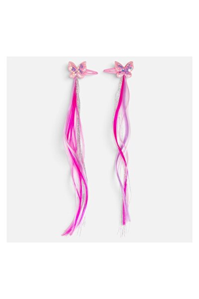 OEM Clame de Păr cu Fluturi si Suvite Lungi pentru copii 35cm - 2buc – adaugi...
