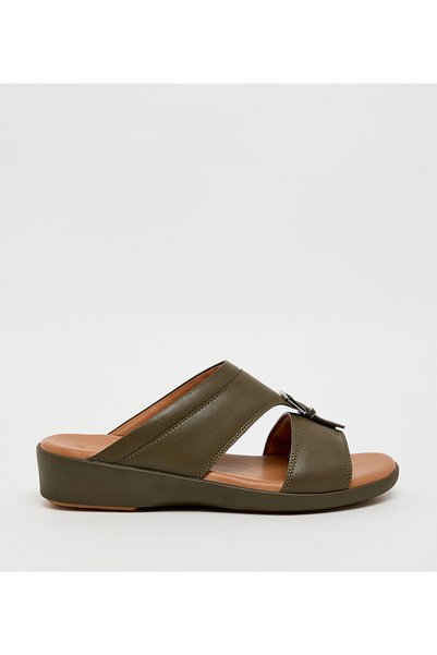 Call it Spring Aragon-817 Men Green Arabic Sandals