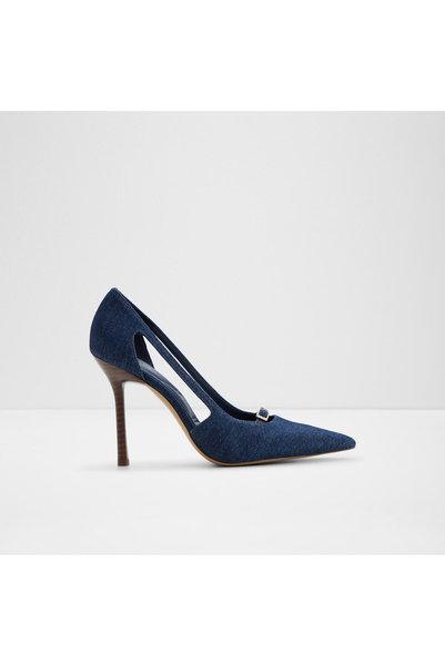 Aldo Herbey Ladies Blue Heeled Sandals
