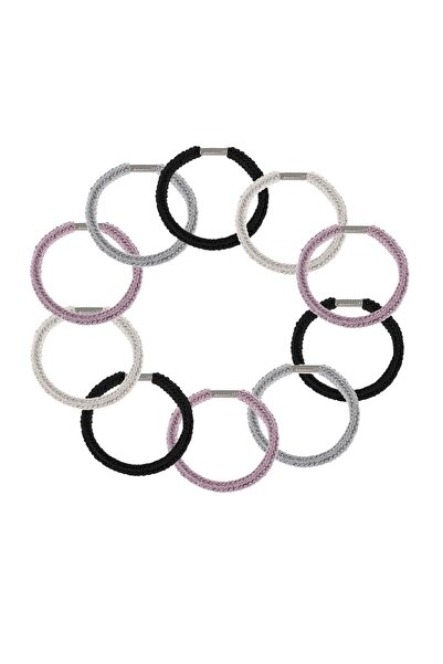 OEM Elastice Păr Frotte Reliefate de Diferite Culori pentru femei - 10buc – ț...