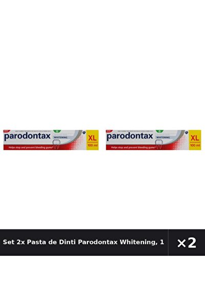 Parodontax Set 2x Pastă de dinți pentru albire, 100 ml