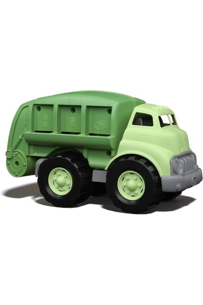 Green Toys شاحنة إعادة التدوير باللون الأخضر - خالية من مادة BPA والفورمالديه...