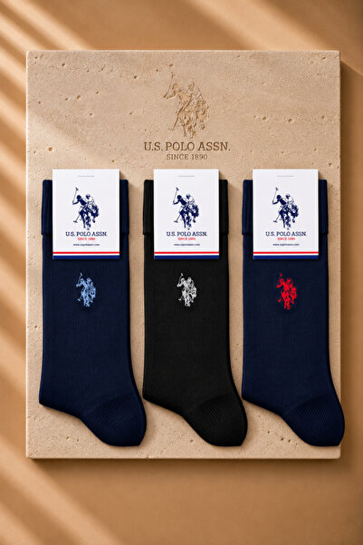U.S. Polo Assn. 3-Piece Socket Men's Socks