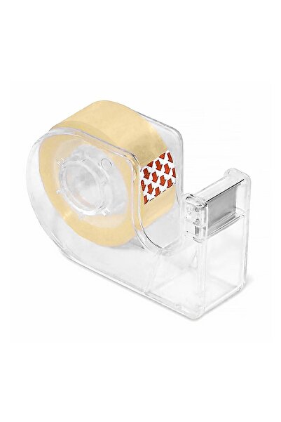 OEM Suport transparent pentru bandă adezivă + rolă 25 m x 18 mm – tai banda r...
