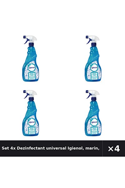 Igienol Set 4x Dezinfectant universal Igienol, marin, 750 ml